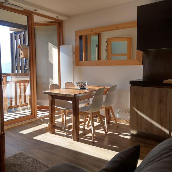 Appartement Entierement Renove, Vue Exceptionnelle Huez Dış mekan fotoğraf